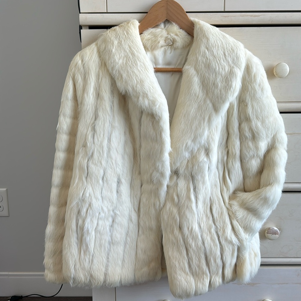 Rabbit fur jacket